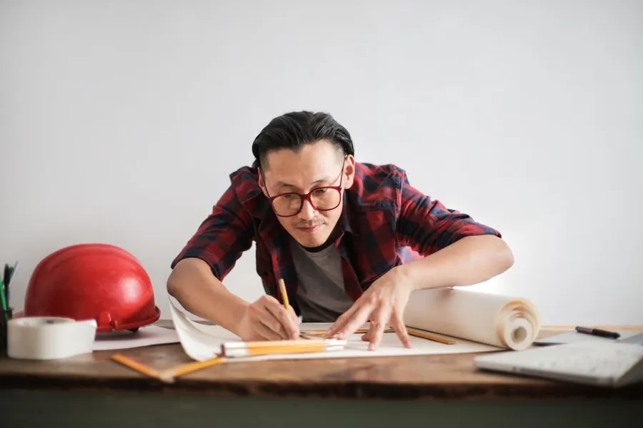 Working out access costs on paper before pricing a roofing job